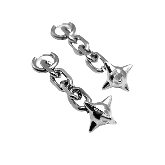 Drop Spike Ball Earringz