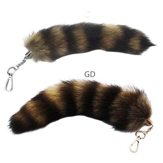 Faux Raccoon Tail