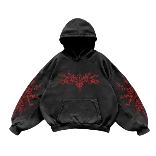 Afflicton Style Zip Up Hoodiez