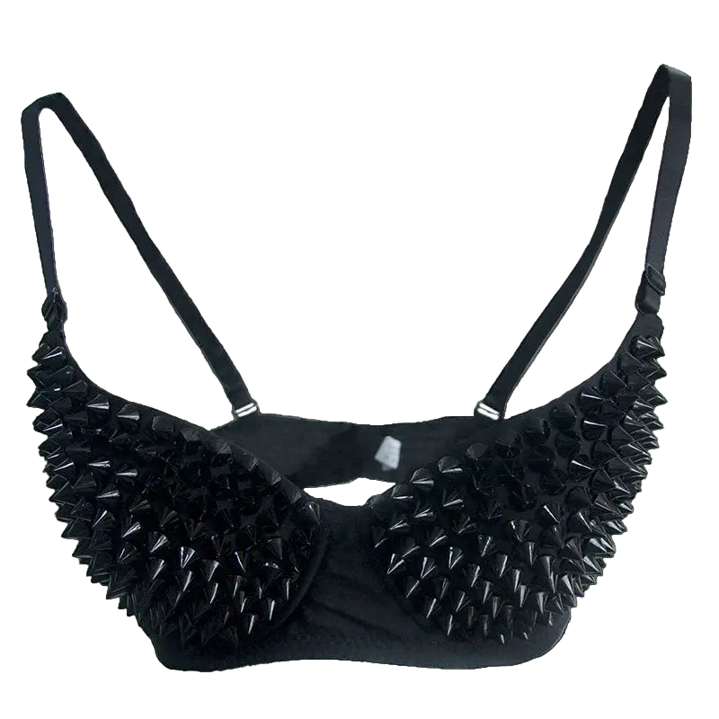 Rivet Punk Bralette