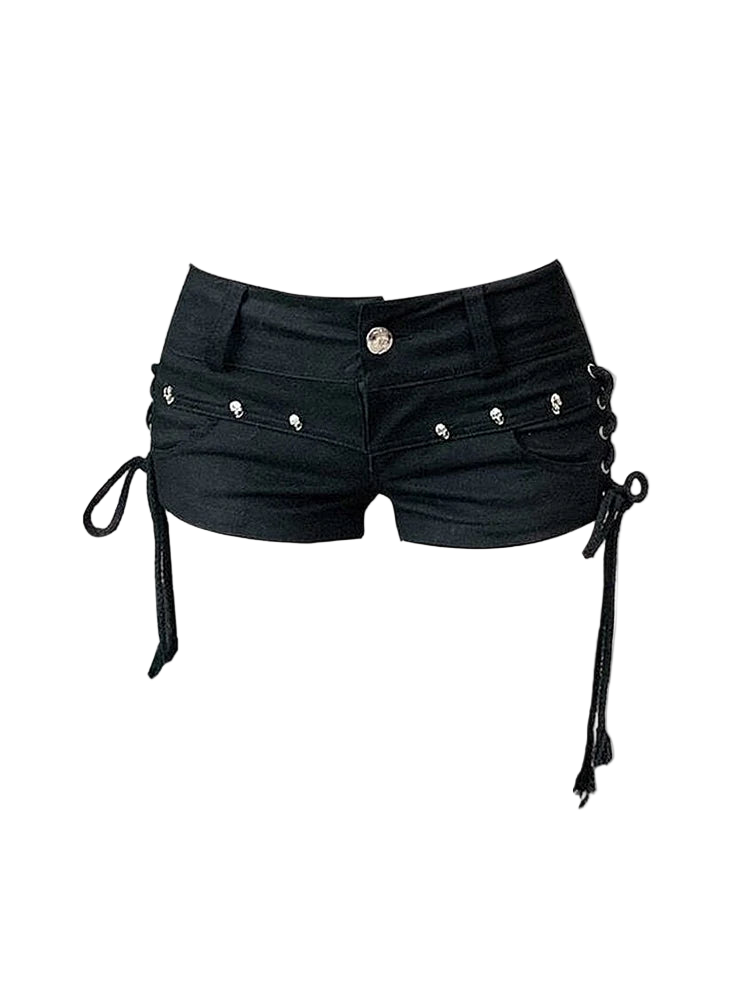 Low Waisted Denim Shortz