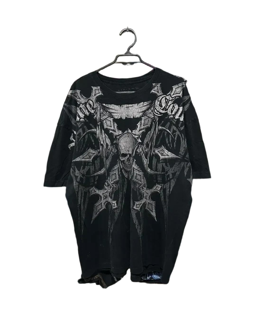 Affliction Style Long Sleeve with Y2k Design