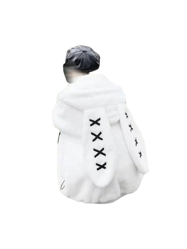 Kawaii Bunny Fleece Hoodie
