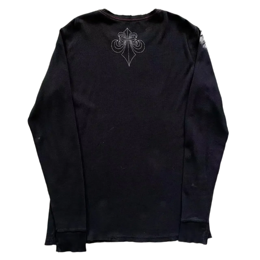 Affliction Style Long Sleeve with Y2k Design