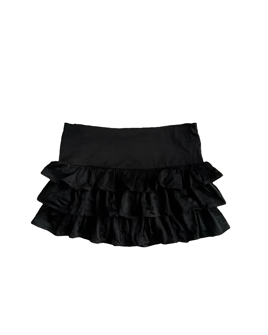 Mini Skirt with Rufflez