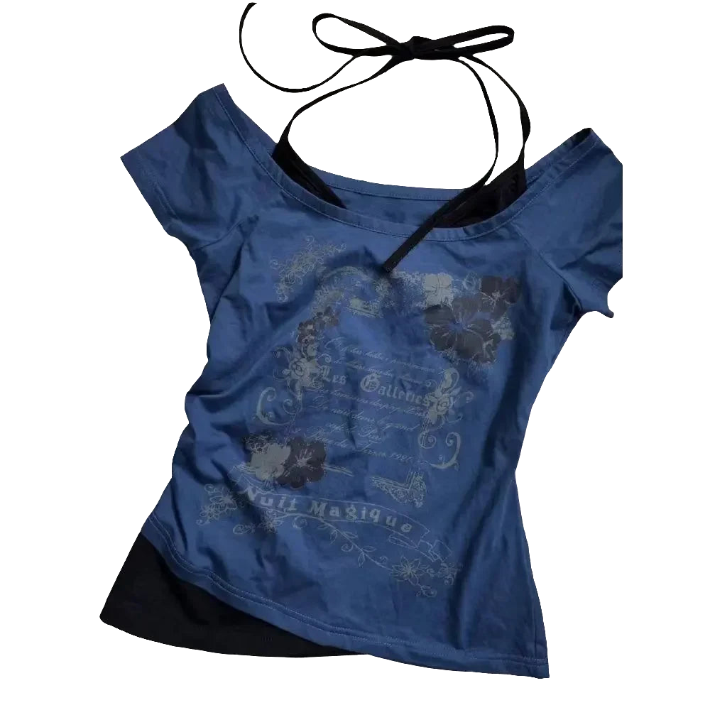 2 Piece Y2K Style Top