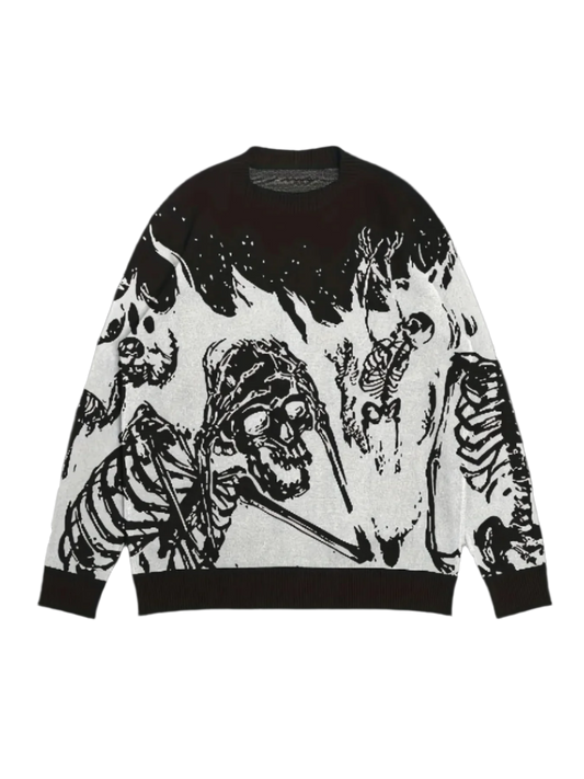 Hell Scene Knitted Sweater