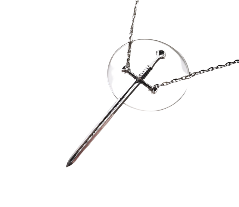 Choker with Dagger Pendant