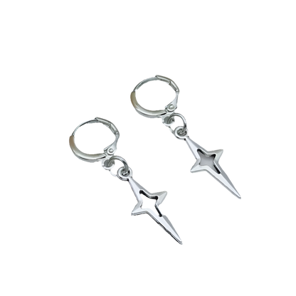 Barbed Wire Drop Earringz