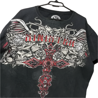 Affliction Style Long Sleeve with Y2k Design