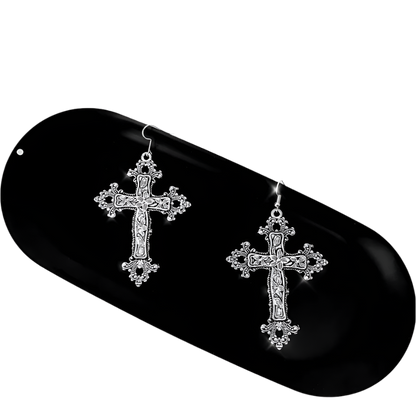 Large Cross Earringz