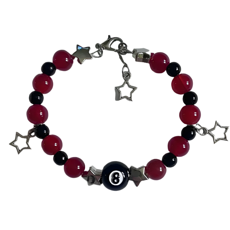 Handmade 8Ball Charm Braceletz
