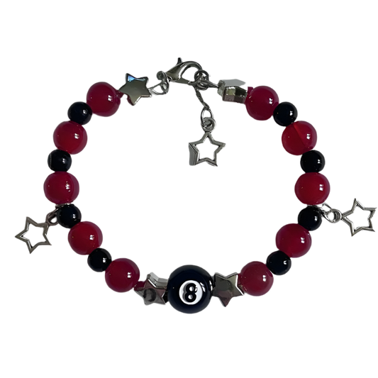 Handmade 8Ball Charm Braceletz