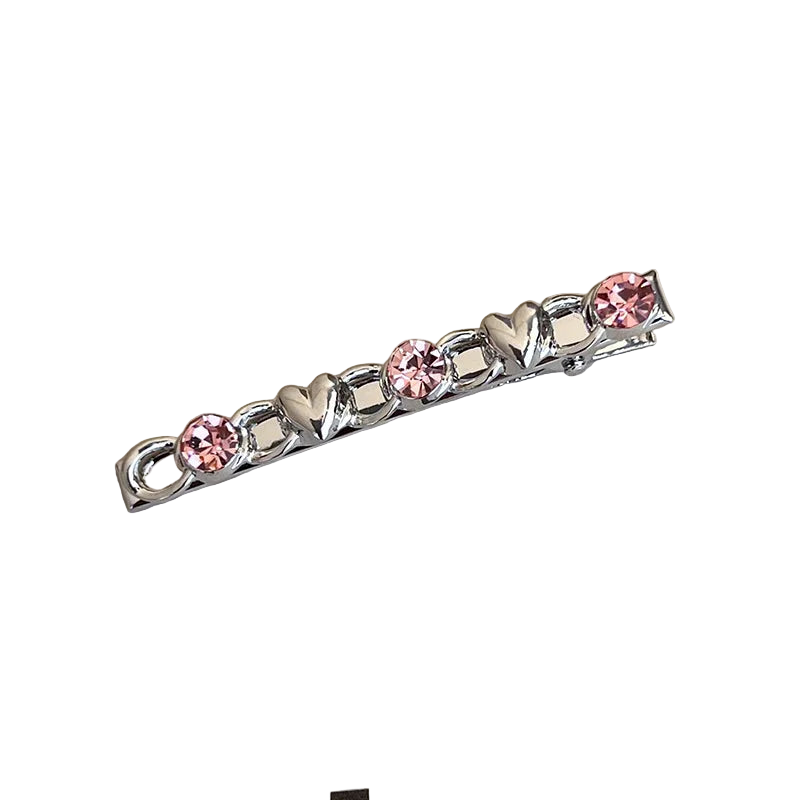 Multi Pink Gem Hair Clipz