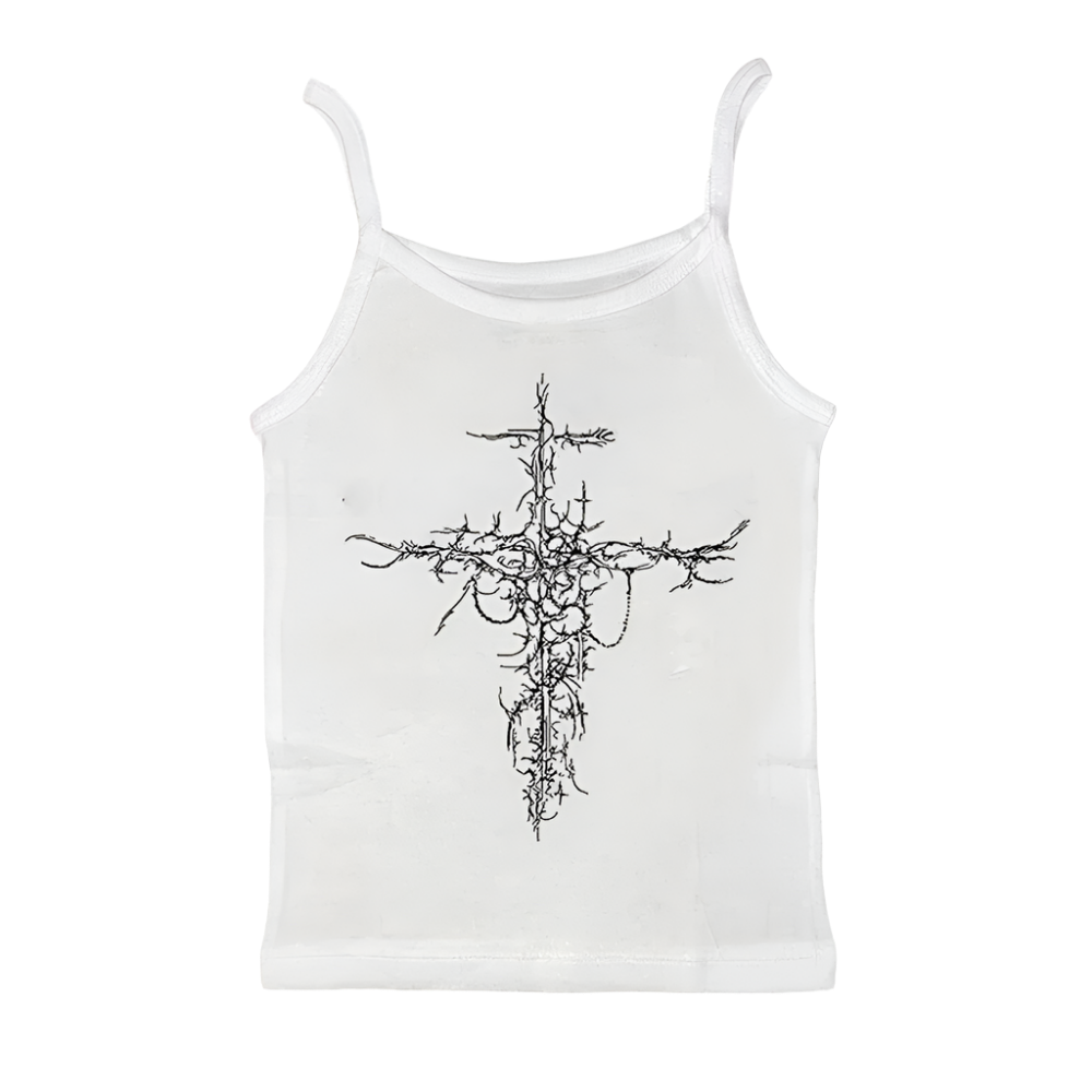 Cyber Cross Design Tee