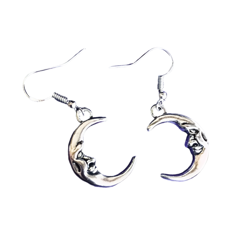 Drop Earringz with Bow Pendant and Heart