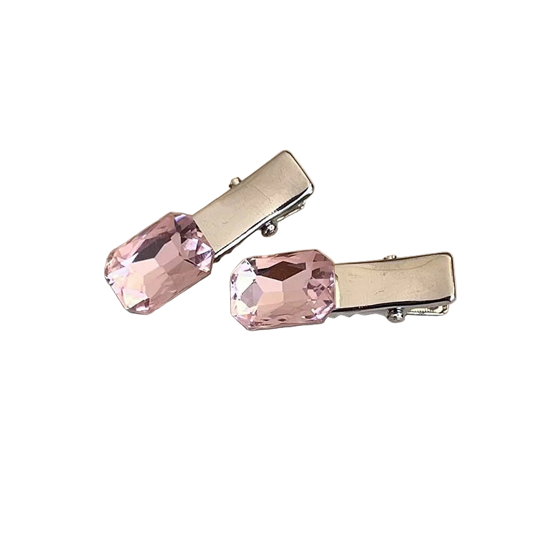 Multi Pink Gem Hair Clipz