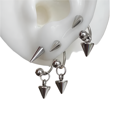 Curved Barbell Earringz