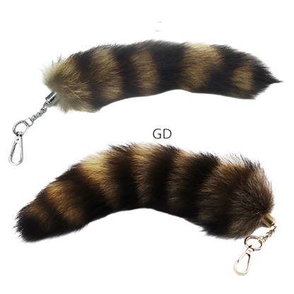 Faux Raccoon Tail