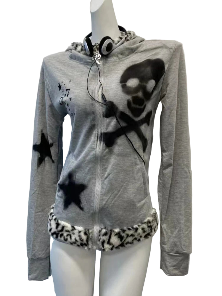 Skull Slim Fit Hoodiez