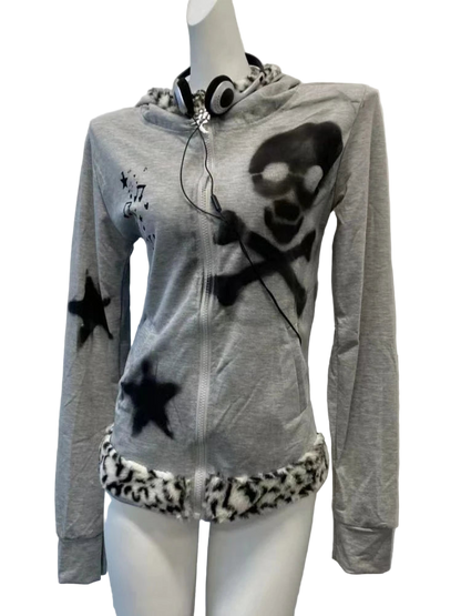 Skull Slim Fit Hoodiez