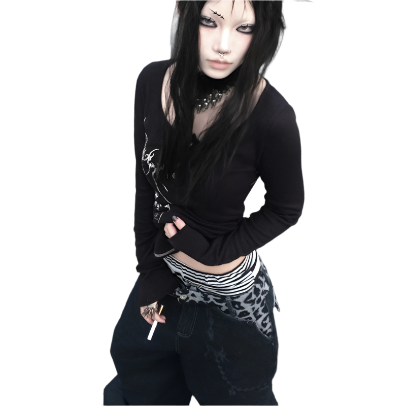 Cyber Button Up T-shirt