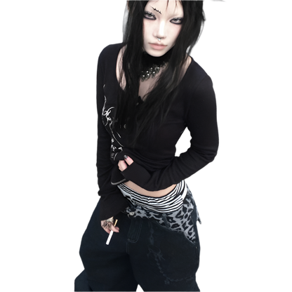 Cyber Button Up T-shirt