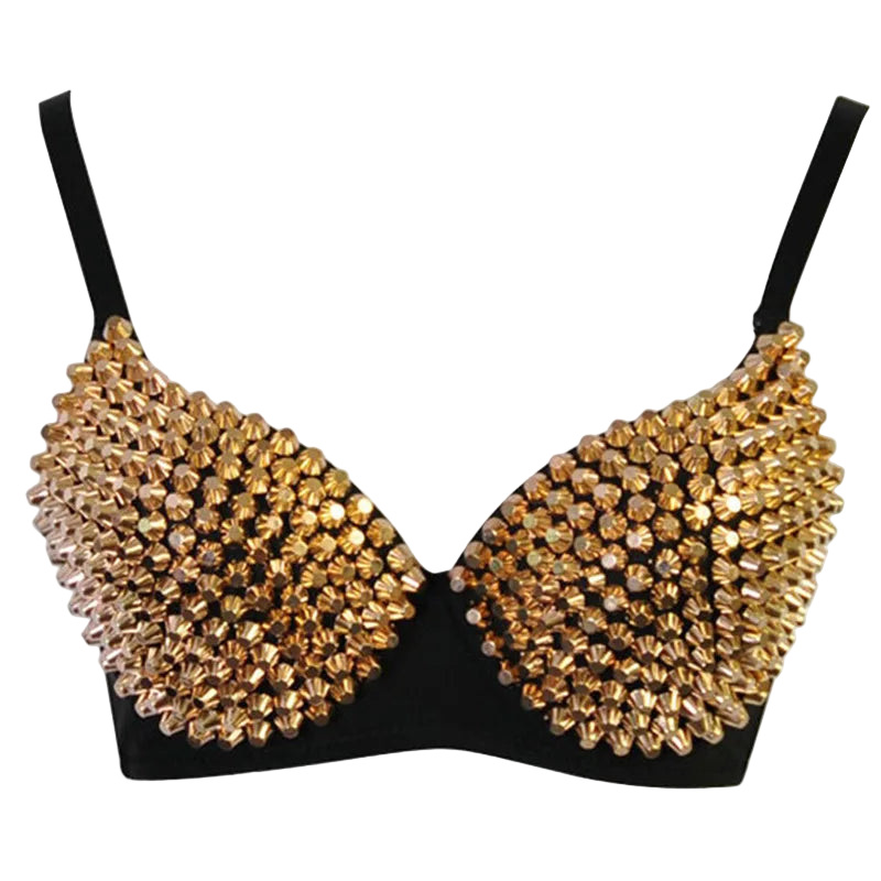 Rivet Punk Bralette