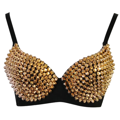 Rivet Punk Bralette