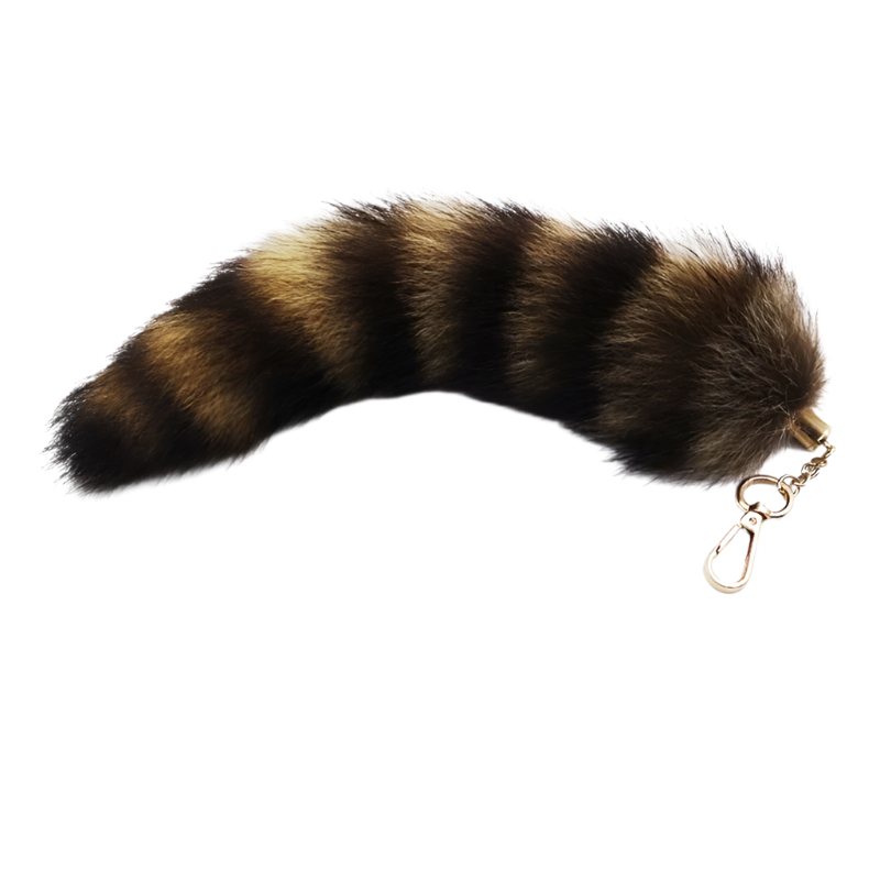 Faux Raccoon Tail