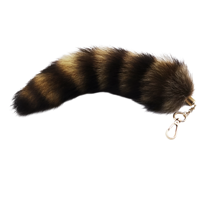 Faux Raccoon Tail