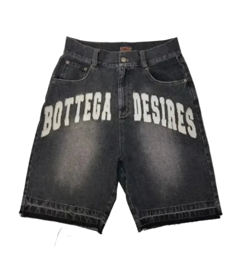Skeleton Denim Shortz