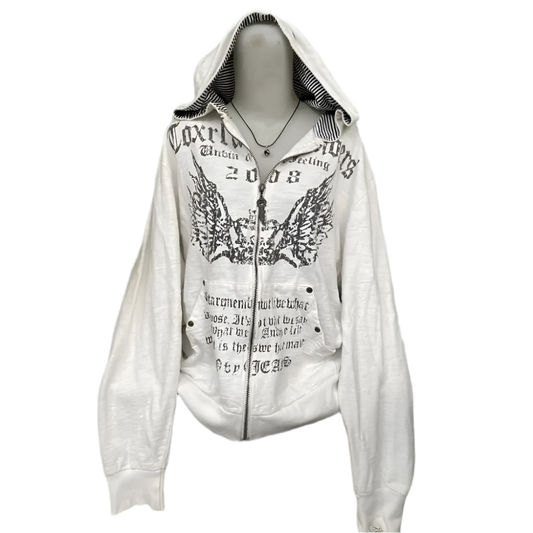 Loose Fit Zip-up Hoodie