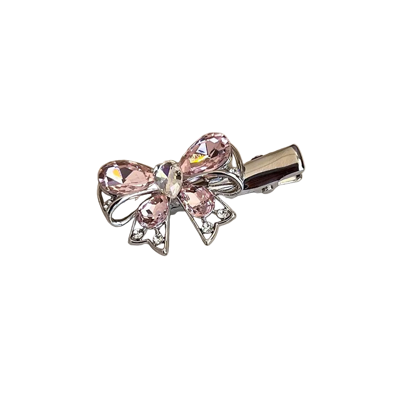 Multi Pink Gem Hair Clipz