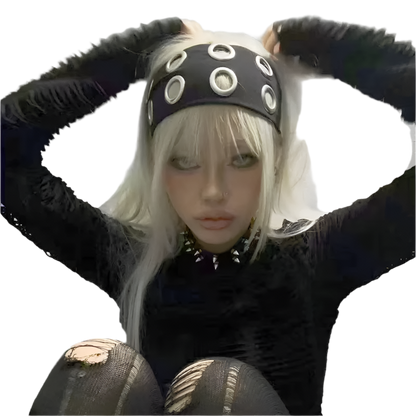 Eyelet Headband Hair Accessory