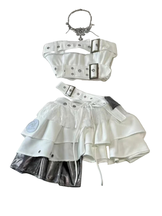 2 Piece Set Skirt and Top