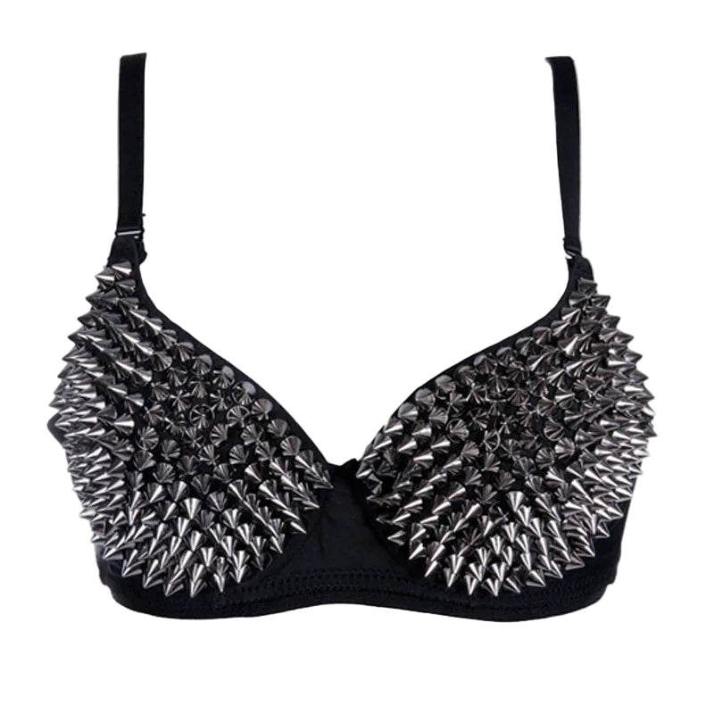 Rivet Punk Bralette