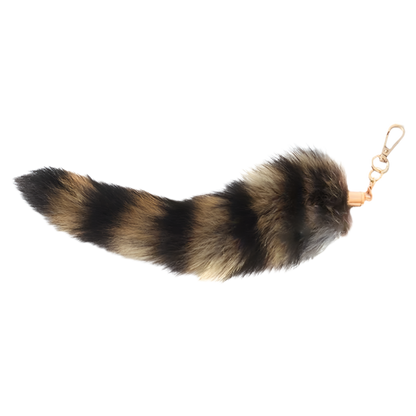 Faux Raccoon Tail