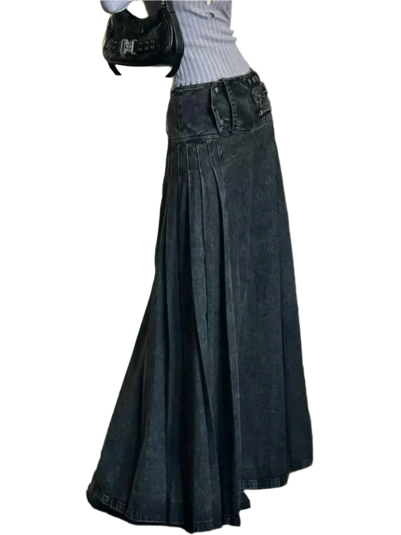Maxi Denim Skirt