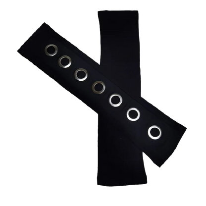 Black Arm Wamers with Metal Eyeletz
