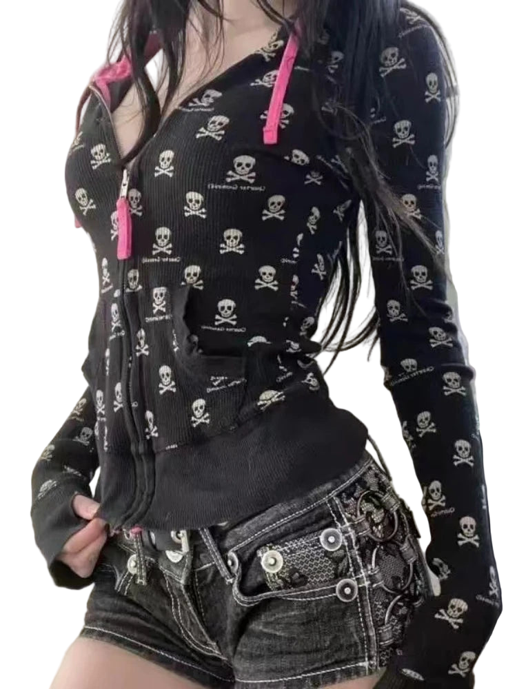 Skull Slim Fit Hoodiez