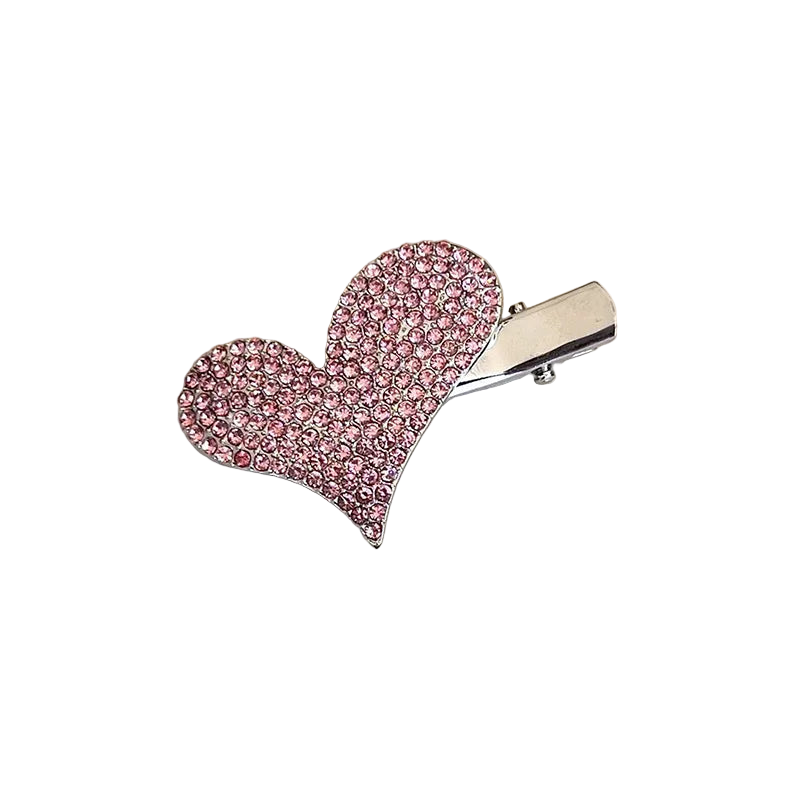 Multi Pink Gem Hair Clipz