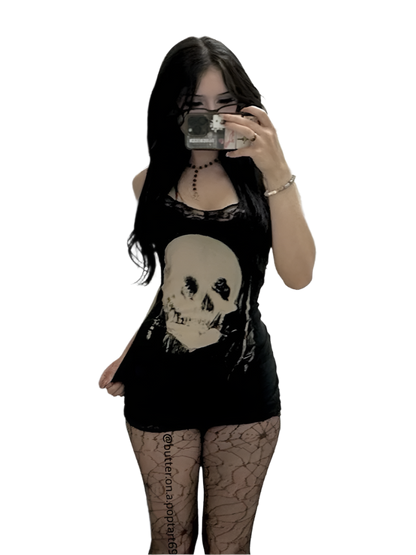 Skull Mini Dress
