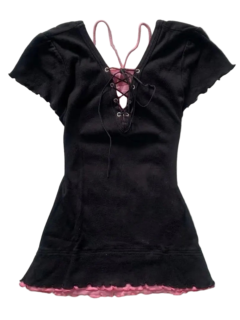 Retro Y2K Graphic Top