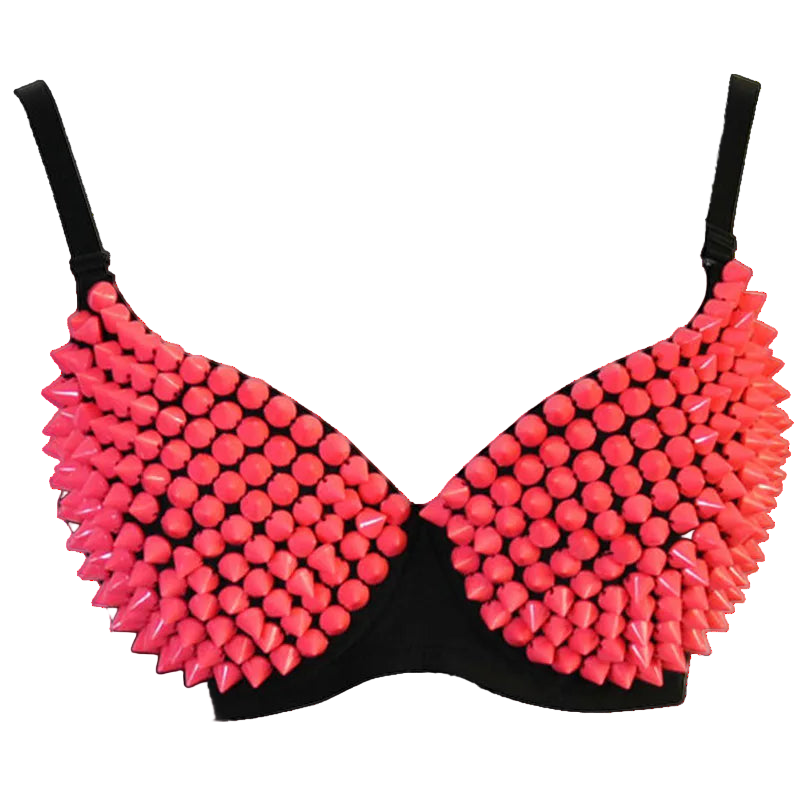Rivet Punk Bralette