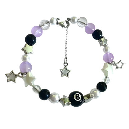 Handmade 8Ball Charm Braceletz