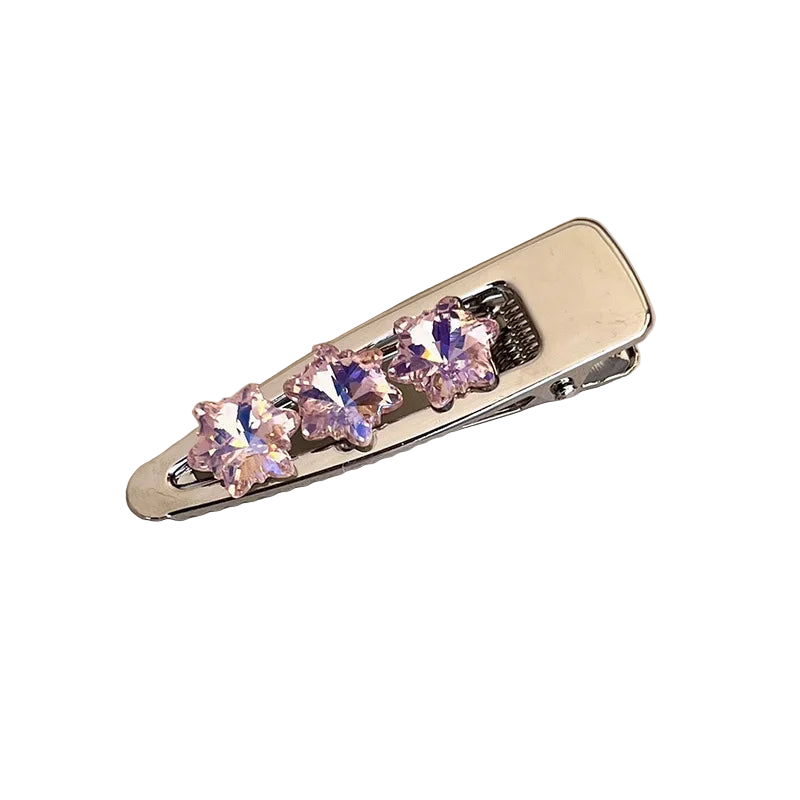 Multi Pink Gem Hair Clipz