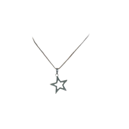 Silver Star Necklace