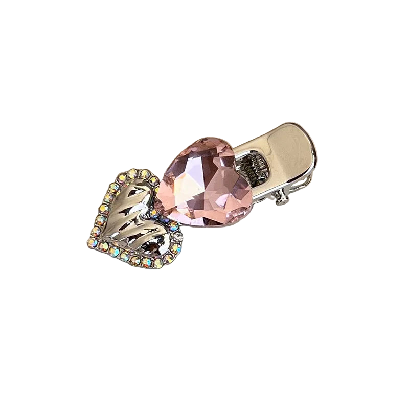 Multi Pink Gem Hair Clipz