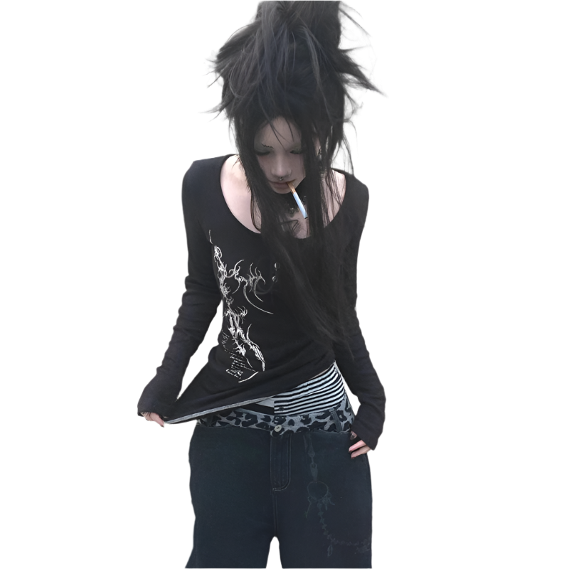 Cyber Button Up T-shirt